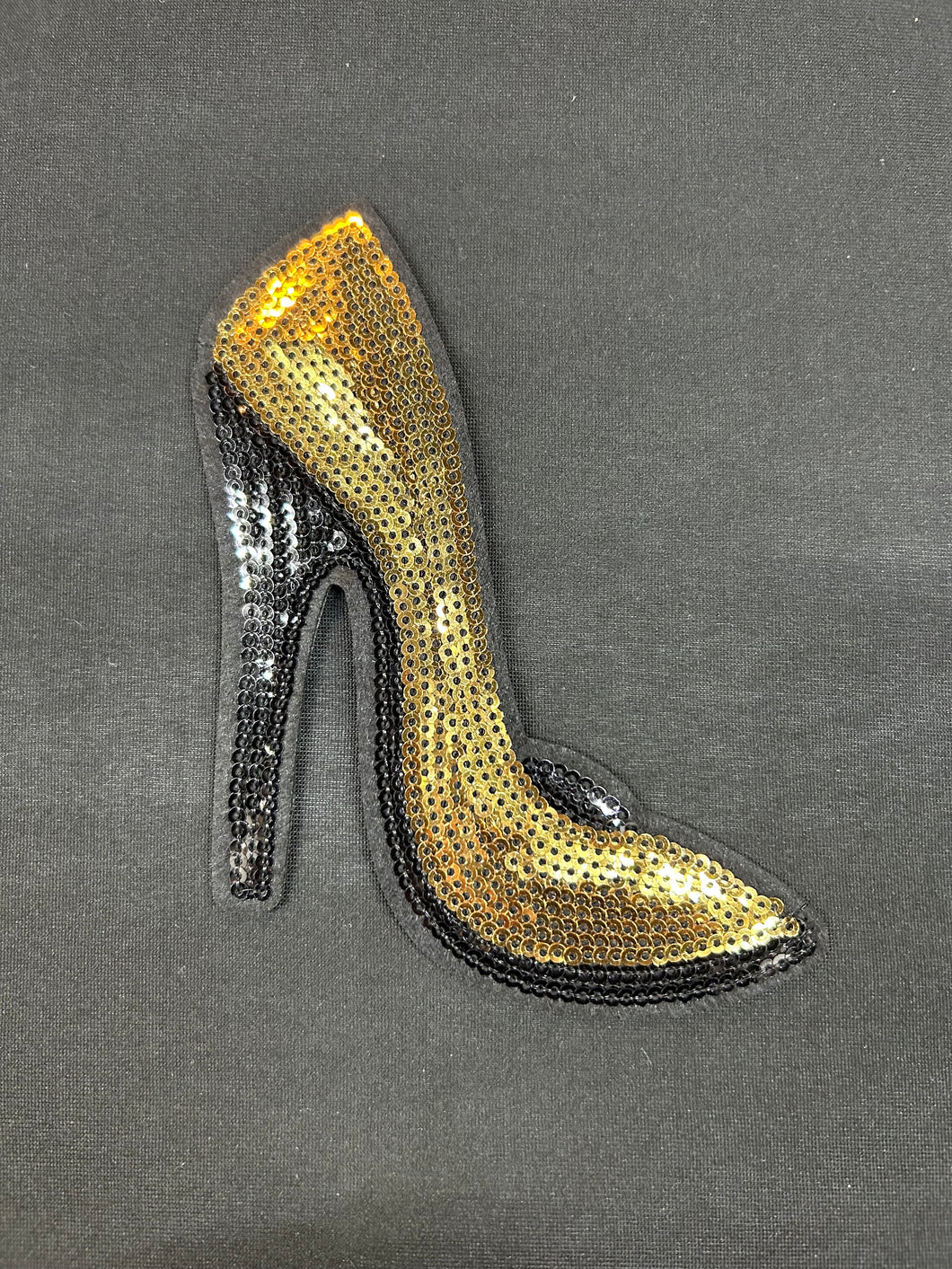 Gold heel