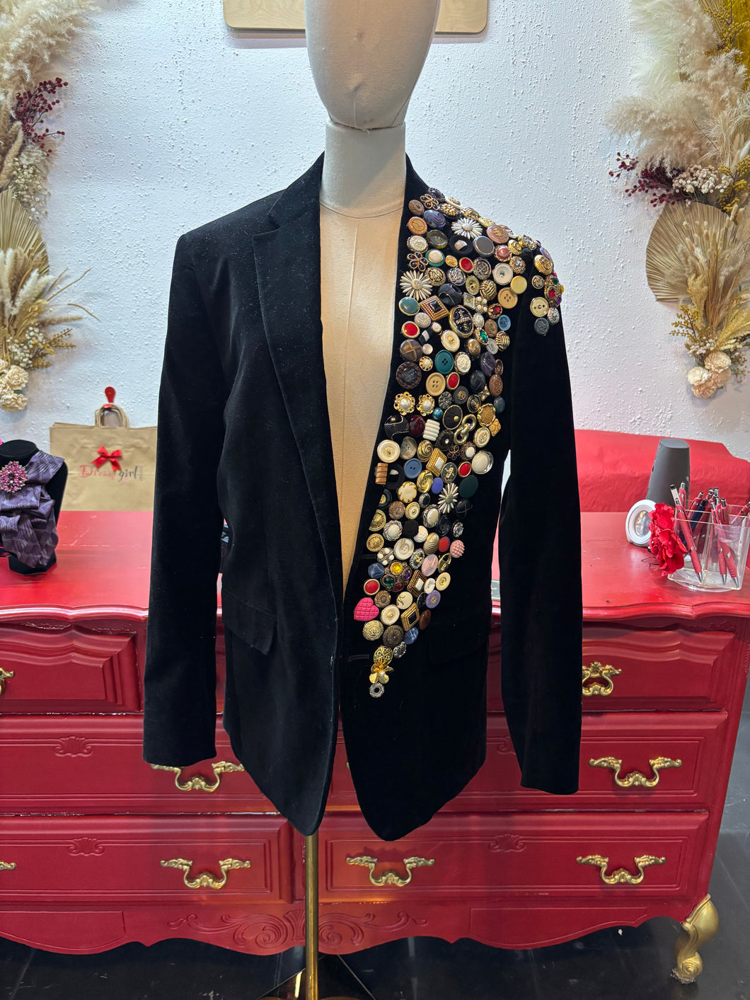 Royal Button Blazer